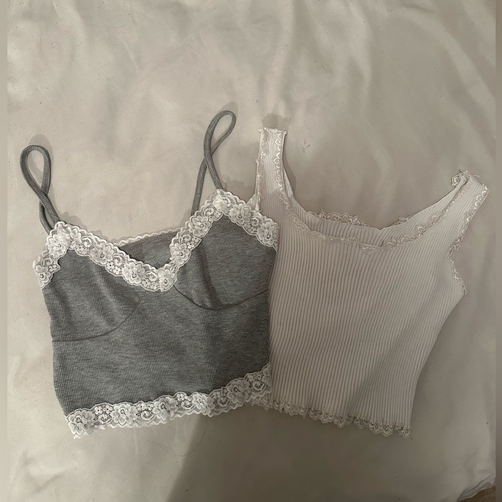 cropped tank top set